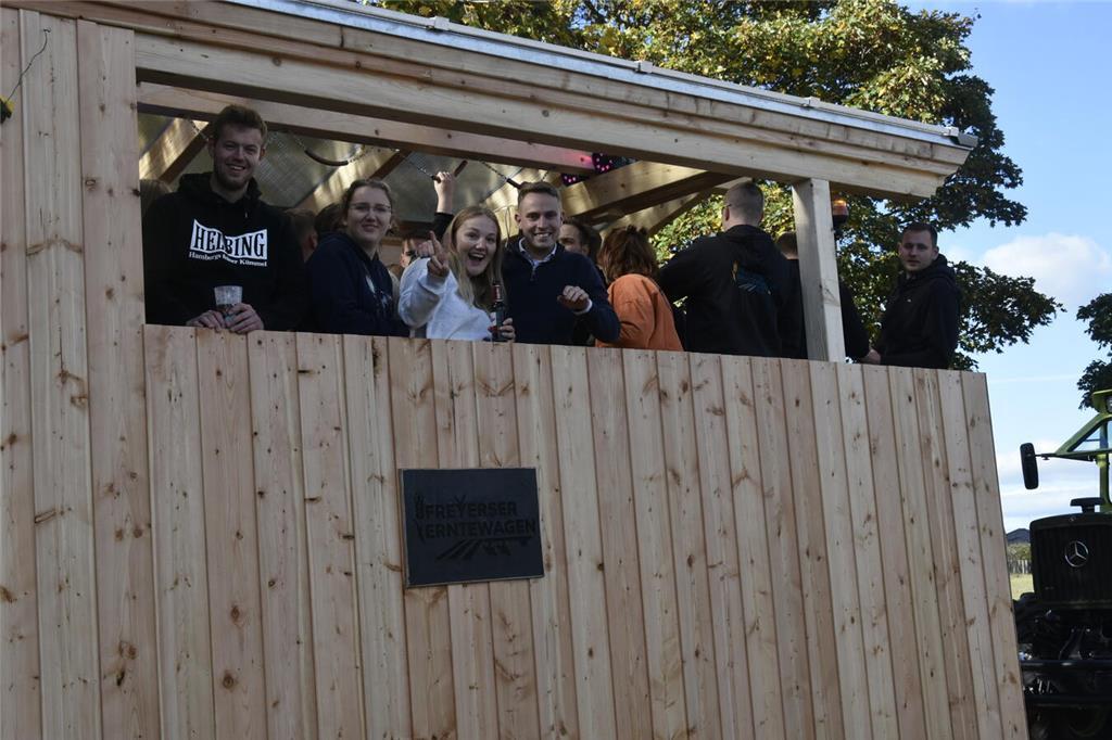 So lief der Ernteumzug in Sauensiek.