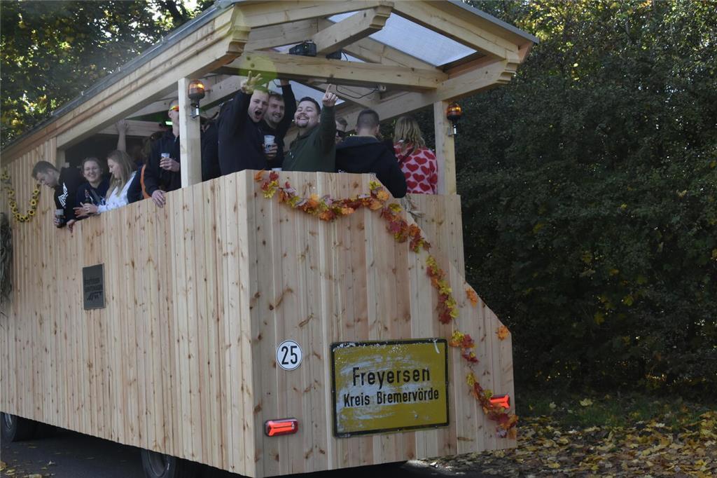 So lief der Ernteumzug in Sauensiek.