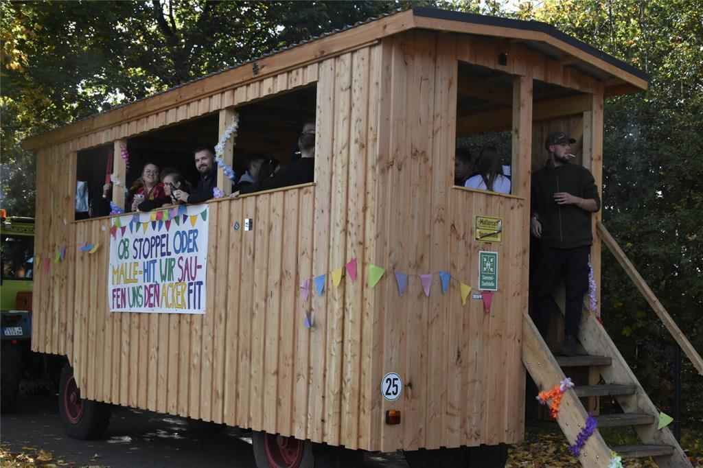 So lief der Ernteumzug in Sauensiek.