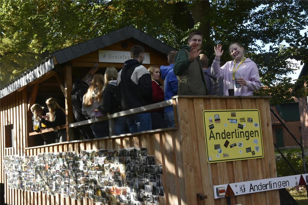 So lief der Ernteumzug in Sauensiek.