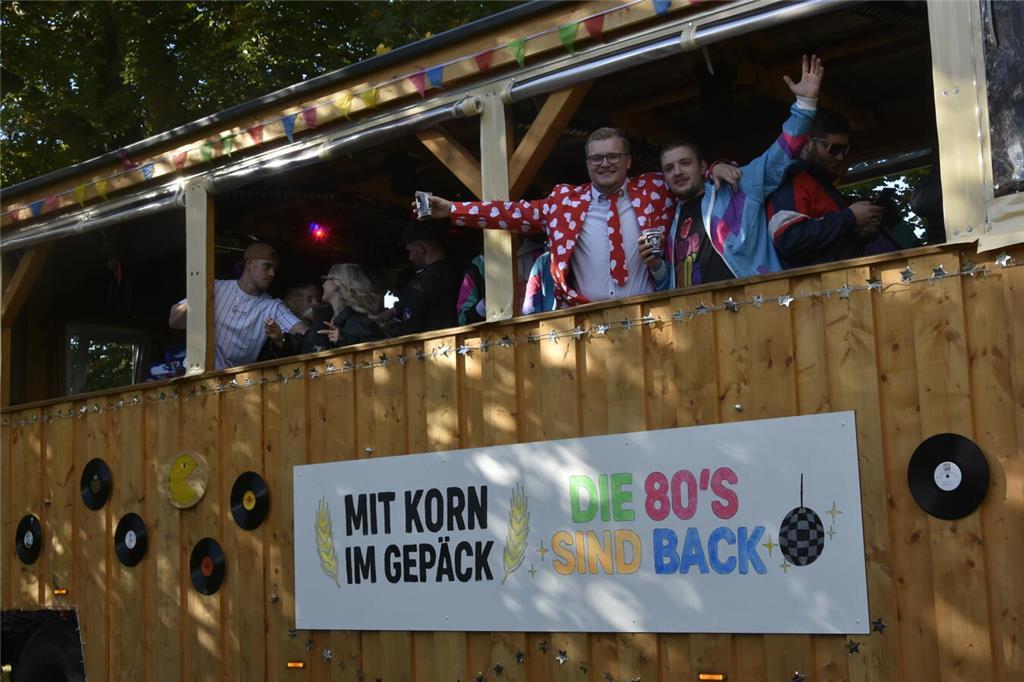 So lief der Ernteumzug in Sauensiek.