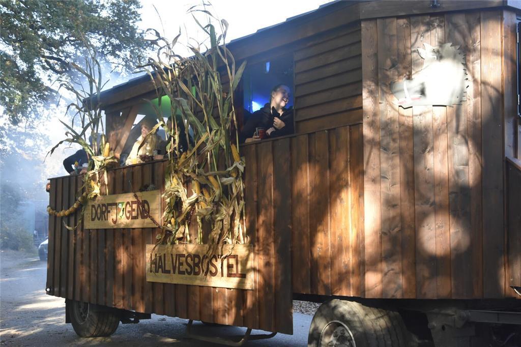 So lief der Ernteumzug in Sauensiek.