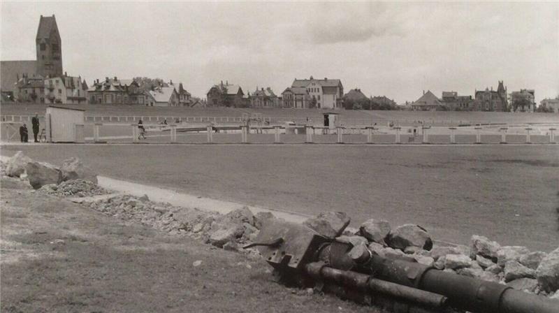 So sah Cuxhaven um 1947 aus: Die militärischen Anlagen mussten entfestigt und die Geschütze zerstört werden.