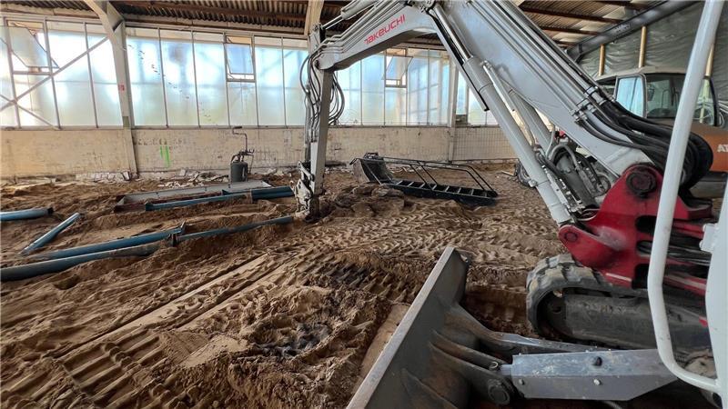 So sah es bei der Entkernung des Autohauses Bröhan aus.