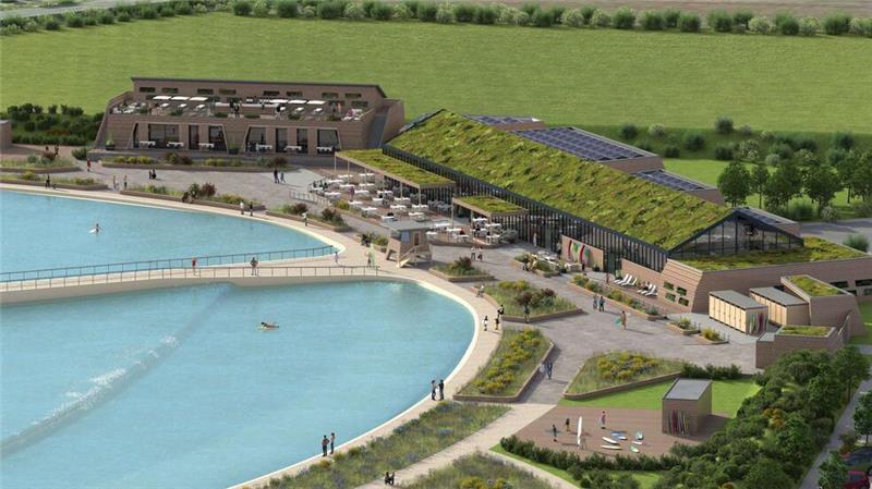 Surfpark-Urteil: Pyrrhussieg oder Sieg der Vernunft? So soll der Surfpark in Stade aussehen.