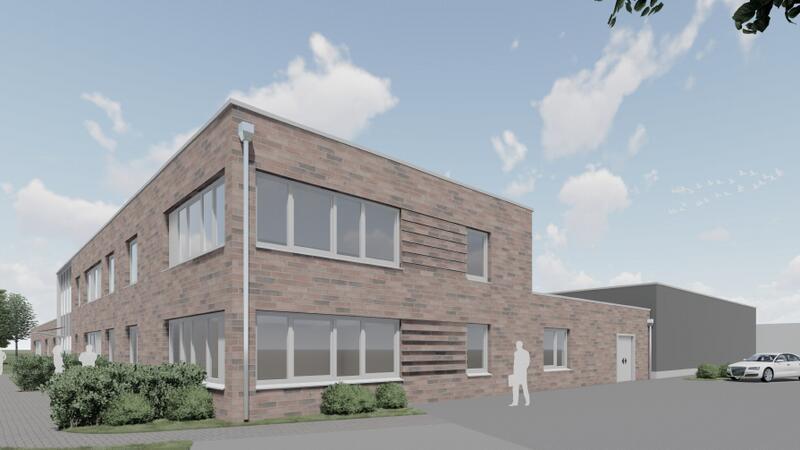 So soll die neue Stader Rettungswache am Ohle Kamp in Wiepenkathen aussehen.
