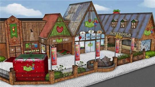 So soll es einmal aussehen: Aus dem ehemaligen Famila-Markt in Loxstedt wird ein Freizeitpark.