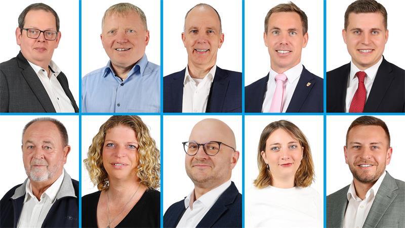 Der Bürgermeister bleibt, aber 13 neue Gesichter in Drochtersen So stellt sich die CDU Drochtersen im Rat künftig auf (von links oben): André Weseloh, Bernd Mattern, Jens Schütt, Hannes Hatecke, Philipp Röndigs, Reiner Heinsohn, Jennifer König, Mike Becker, Inger-Roxanne Martens, Pascal Stadach.