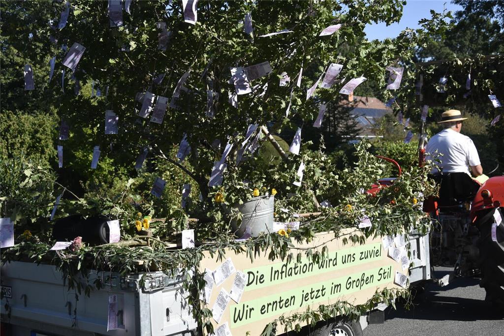 So vielfältig und bunt waren die Menschen auf dem Ernteumzug in Bargstedt 2024 u...