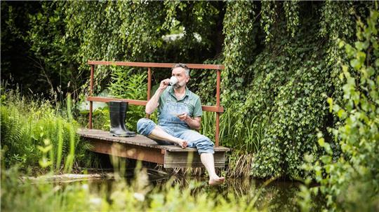 Sobald der Sommer da ist, können wir die Schönheit unseres Gartens genießen.