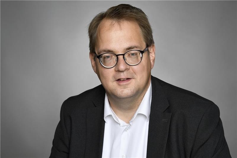 Wahlkampfauftakt der Linken in Stade Sören Pellmann.