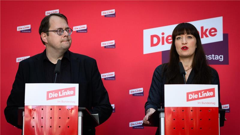 Sören Pellmann und Heidi Reichinnek kündigen einen Eilantrag vor dem Bundesverfassungsgericht an.
