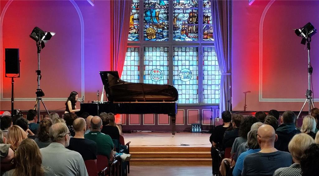 Sofie Paez im Königsmarcksaal.