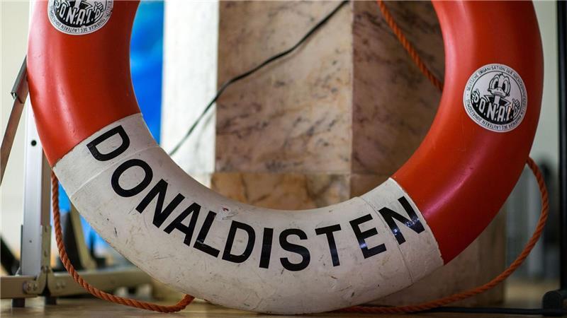 Entenhausen als Wissenschaft: Donaldisten in Flensburg Sogenannte Donaldisten haben es sich zur Aufgabe gemacht, die Welt der Comic-Figur zu erforschen. (Archivbild)