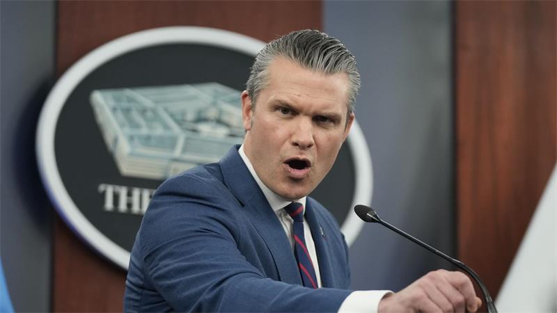 Soldaten ab 30 sollen künftig jährlich auf einen möglichen Testosteronmangel getestet werden - sagt US-Verteidigungsminister Pete Hegseth. (Archivbild)