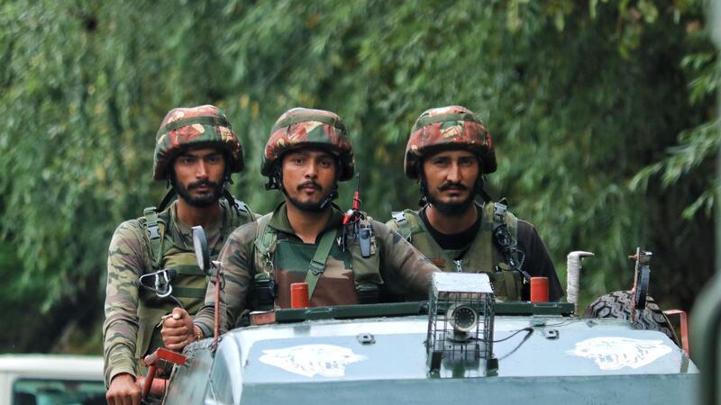 Soldaten der indischen Armee im Einsatz (Symbolbild).