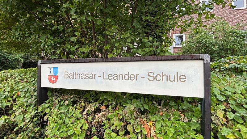 Soll bis 2028 auslaufen: Die Balthasar-Leander-Schule.