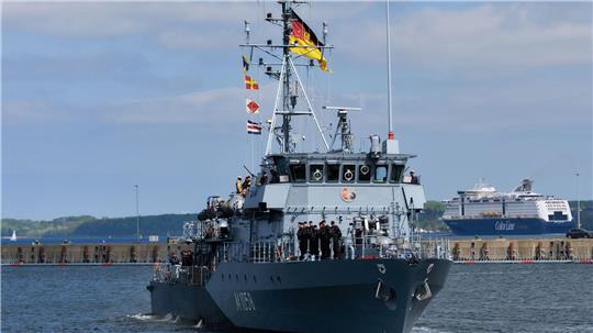 Sollte Deutschland sich an einer Militärmission beteiligen, gehört das Minenjagdboot Fulda zum deutschen Beitrag.