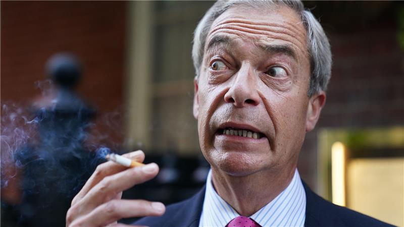 Sollte Nigel Farages Partei Reform UK bei den Kommunalwahlen in England wie erwartet gut abschneiden, dürften ihre Chancen steigen, auch bei der nächsten Parlamentswahl mehr Mandate zu gewinnen. (Archivfoto)