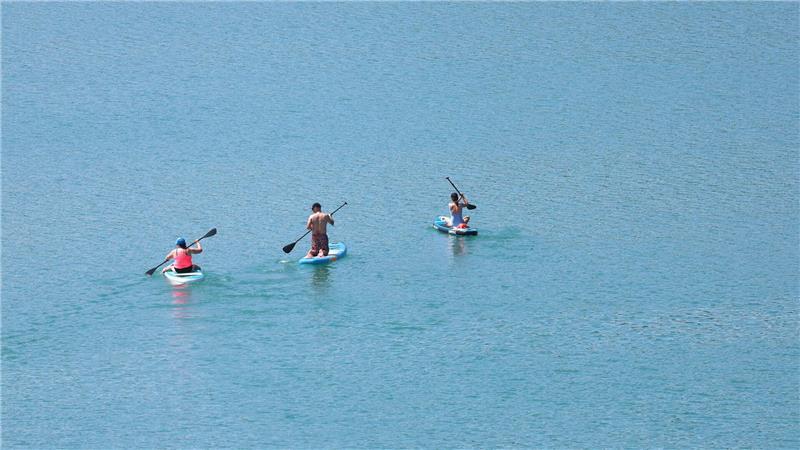 Sommerhitze in Bayern: Erfrischung am Forggensee 