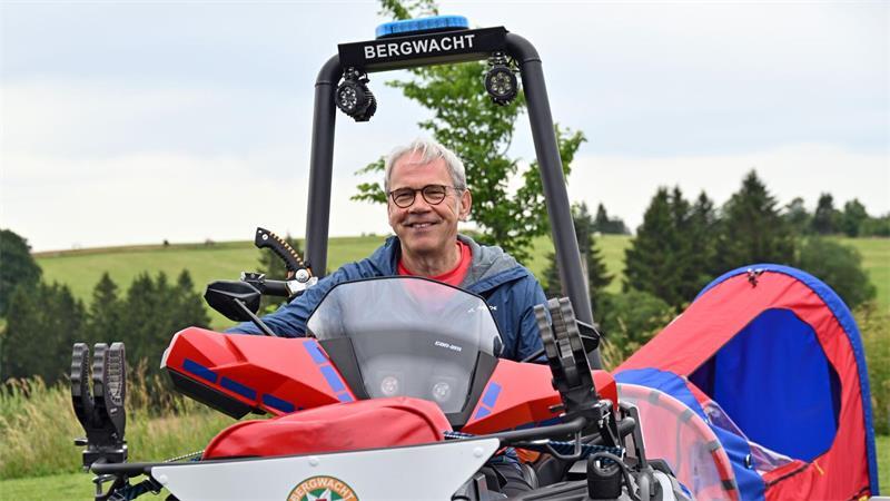 Sommertour startet auf Traktor