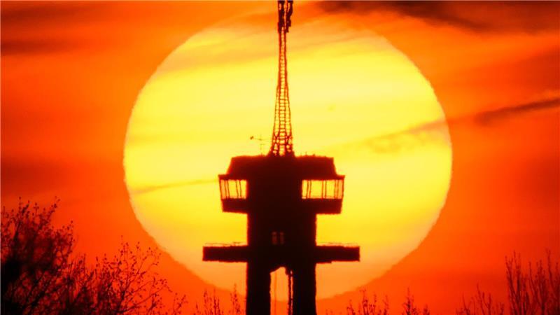 Sonnenaufgang in Niedersachsen