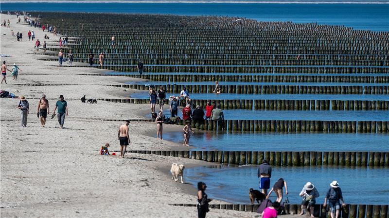 Sonniges Ostsee-Wetter