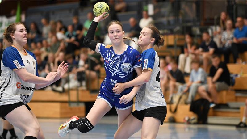 Sophia Böger war die erfolgreichste Torschützin beim Relegationsturnier in der Geestlandhalle.