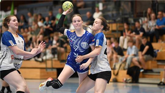 Sophia Böger war die erfolgreichste Torschützin beim Relegationsturnier in der Geestlandhalle.