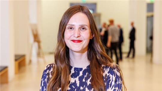 Sophia Schiebe, Abgeordnete ihrer Partei im schleswig-holsteinischen Landtag.