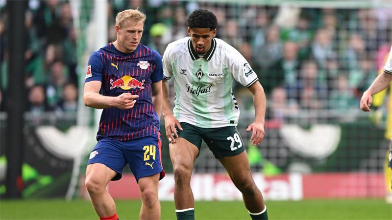 Sorgte für den 2:0-Endstand im Test gegen Bochum: Werders Salim Musah (r). (Archivbild)