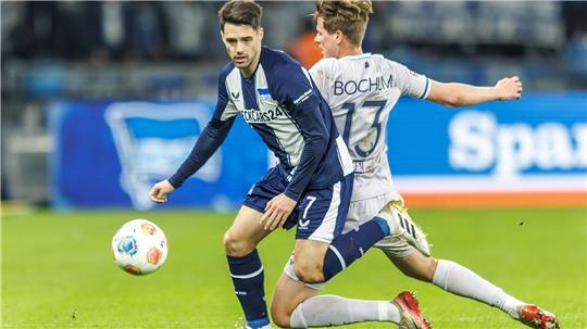 Sorgte immer wieder für Torgefahr: Herthas Offensivspieler Josip Brekalo.
