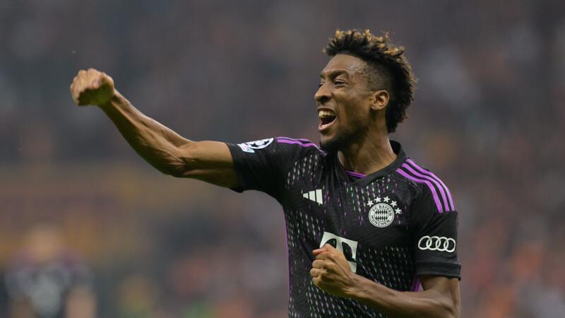 Sorgte in der achten Minute für das 1:0 der Münchner: Kingsley Coman.