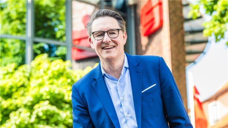 Sparkassen-Vorstand Michael Senf.