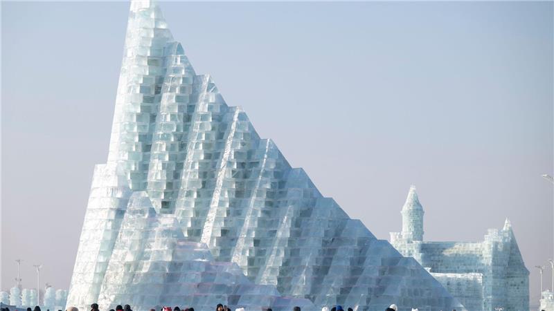 Spektakulärer Winterpark: Harbin Ice-Snow World öffnet