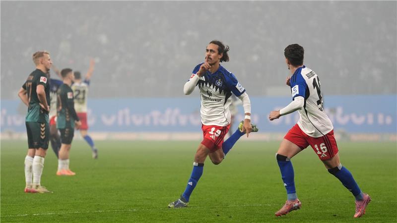 Spektakuläres Spiel in der Hinrunde: HSV vs. Werder.