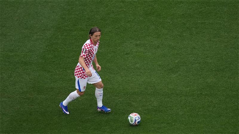 Modric mit Kroatien in der K.-o.-Runde - Auch Ghana weiter Spielt im Alter von 40 Jahren wohl seine letzte WM: Kroatiens Fußball-Legende Luka Modric.