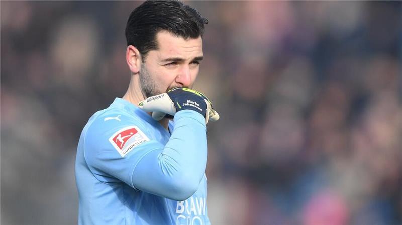 Verein bestätigt: Torwart spielte mit gebrochenem Daumen Spielte mit gebrochenem Daumen: Torwart Marko Johansson von Eintracht Braunschweig.