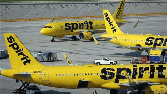 Spirit Airlines steckte schon seit vergangenem August in einem Insolvenzverfahren. (Archivbild)
