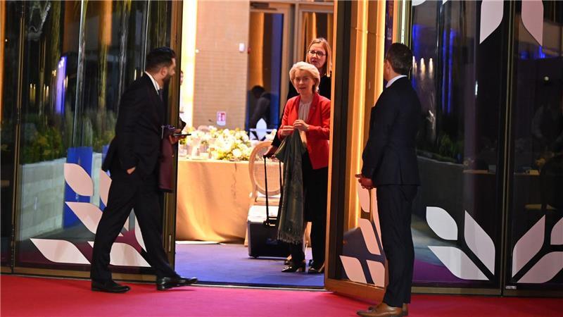 Sprach von einem guten Treffen: EU-Kommissionspräsidentin Ursula von der Leyen.