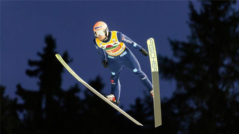 Skispringer Paschke holt sich nächsten Weltcup-Sieg Springt weiter ohne große Fehler: Pius Paschke.