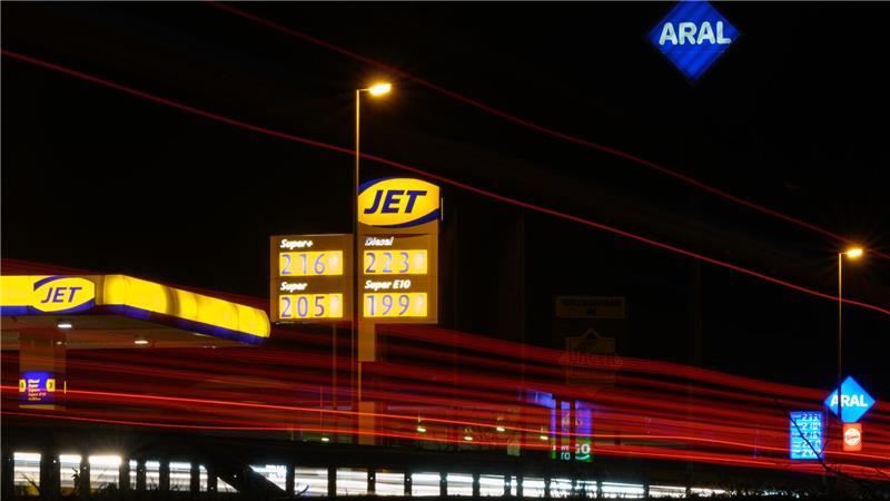 Spritpreise am Morgen