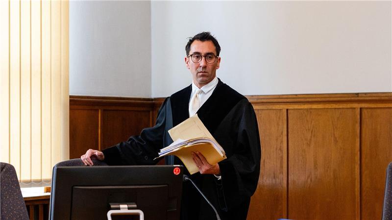 Staatsanwalt Christian Nassiry kurz vor der Urteilsverkündung.