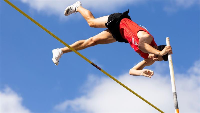 Die Finals und der Sonderfall Leichtathletik: „Sehr schade“ Stabhochsprung vor der Oper war ein Publikumsliebling bei den Finals in Hannover.