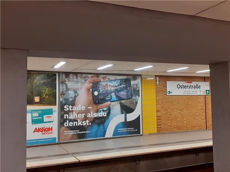 Stade macht in Hamburg auf sich aufmerksam. Foto: Stade Marketing