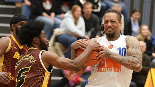 Stades Marvin Boadu erzielte 19 Punkte gegen Göttingen.