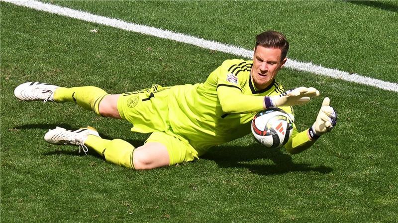 Lädiert und degradiert: Ter Stegen wird zum WM-Sorgenkind Stand in der Nations League zuletzt im Tor: Marc-André ter Stegen.