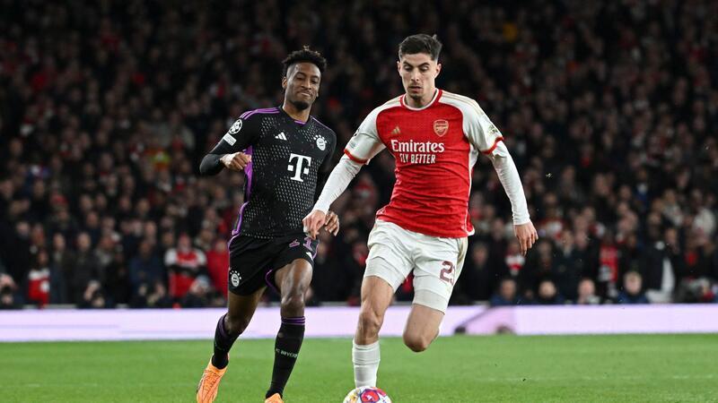 Stand in der Startelf der Londoner: Kai Havertz (r).