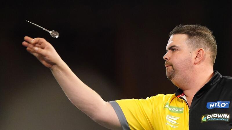 „Ein schönes Gefühl“: Großes Darts-Interesse an Clemens Stand letztes Jahr überraschend im Halbfinale: Gabriel Clemens.