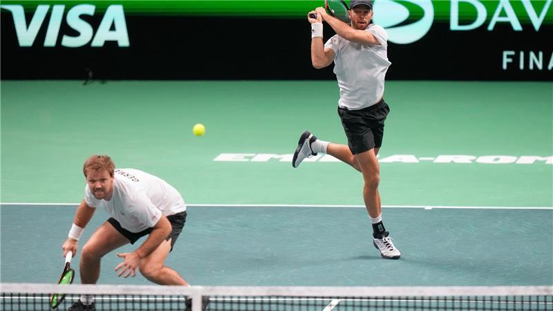 Standen im Doppel wieder unter Druck: Kevin Krawietz und Tim Pütz